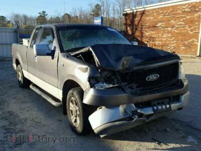 2005 Ford F150, gray — VIN 1FTRX12W75FA14542, Copart
