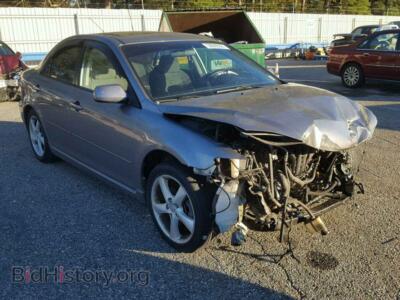 2007 Mazda 6 6 I, silver — VIN 1YVHP80CX75M61513, Copart
