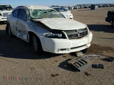 2010 Dodge AVENGER Avenger R/, white — VIN 1B3CC5FB8AN151281, Copart