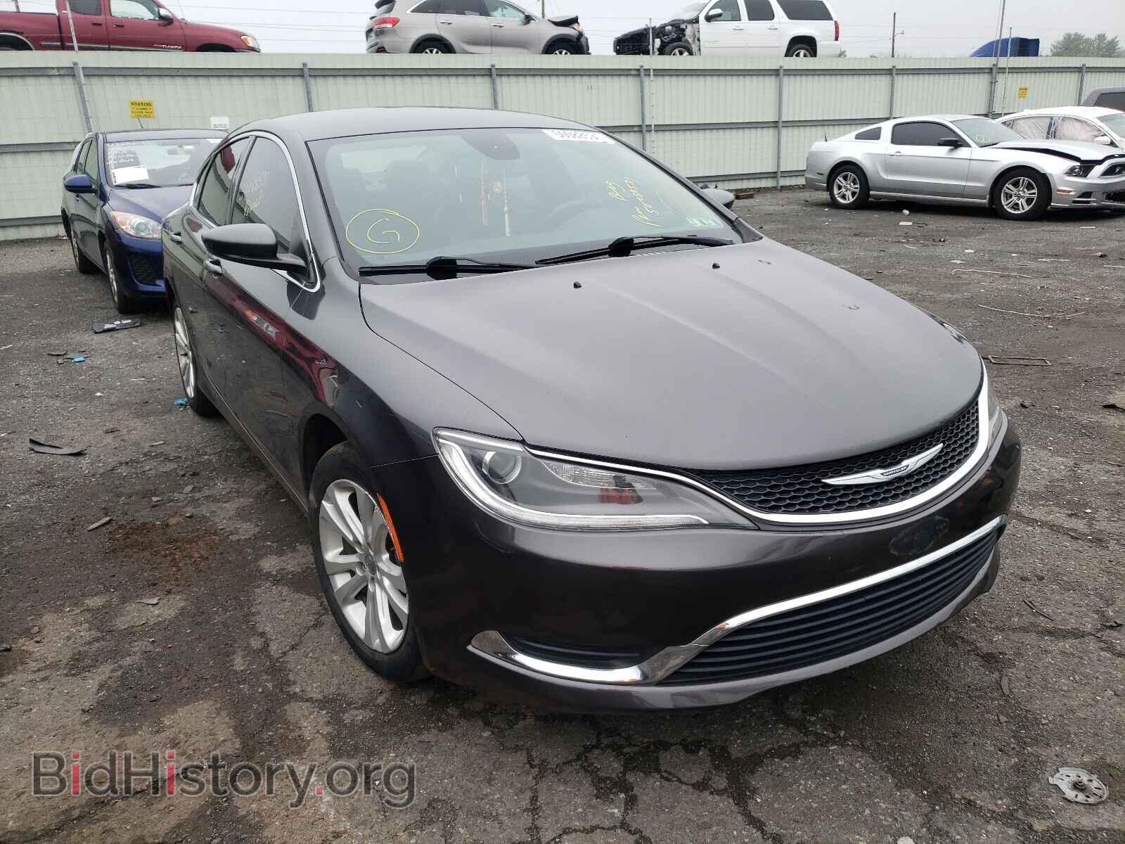 Фотография 1C3CCCAB9GN190906 - CHRYSLER 200 2016