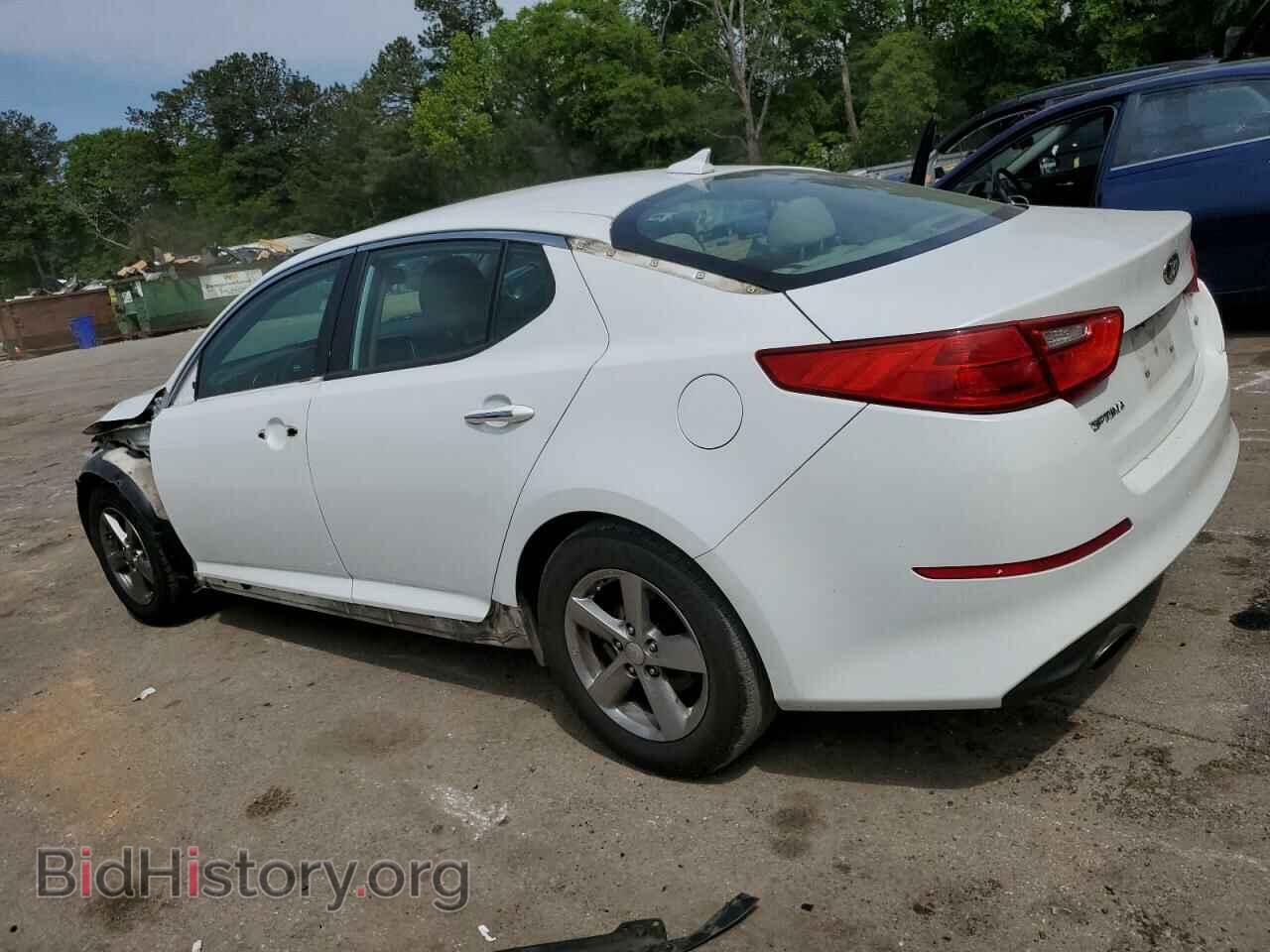 2014 KIA OPTIMA - VIN: 5XXGM4A70EG298111 - Фото 2