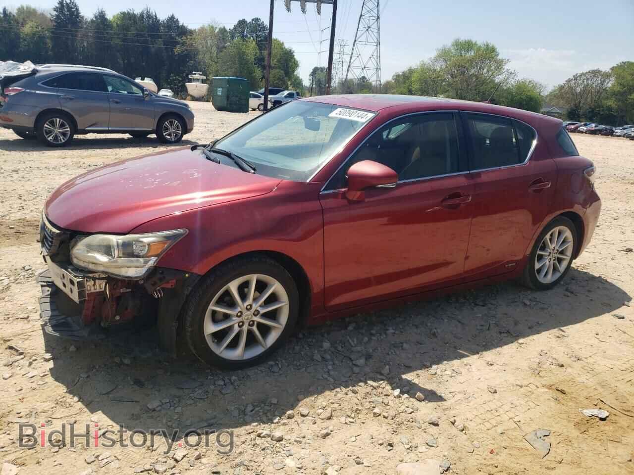 Фотография JTHKD5BH2D2154537 - LEXUS CT 200 2013