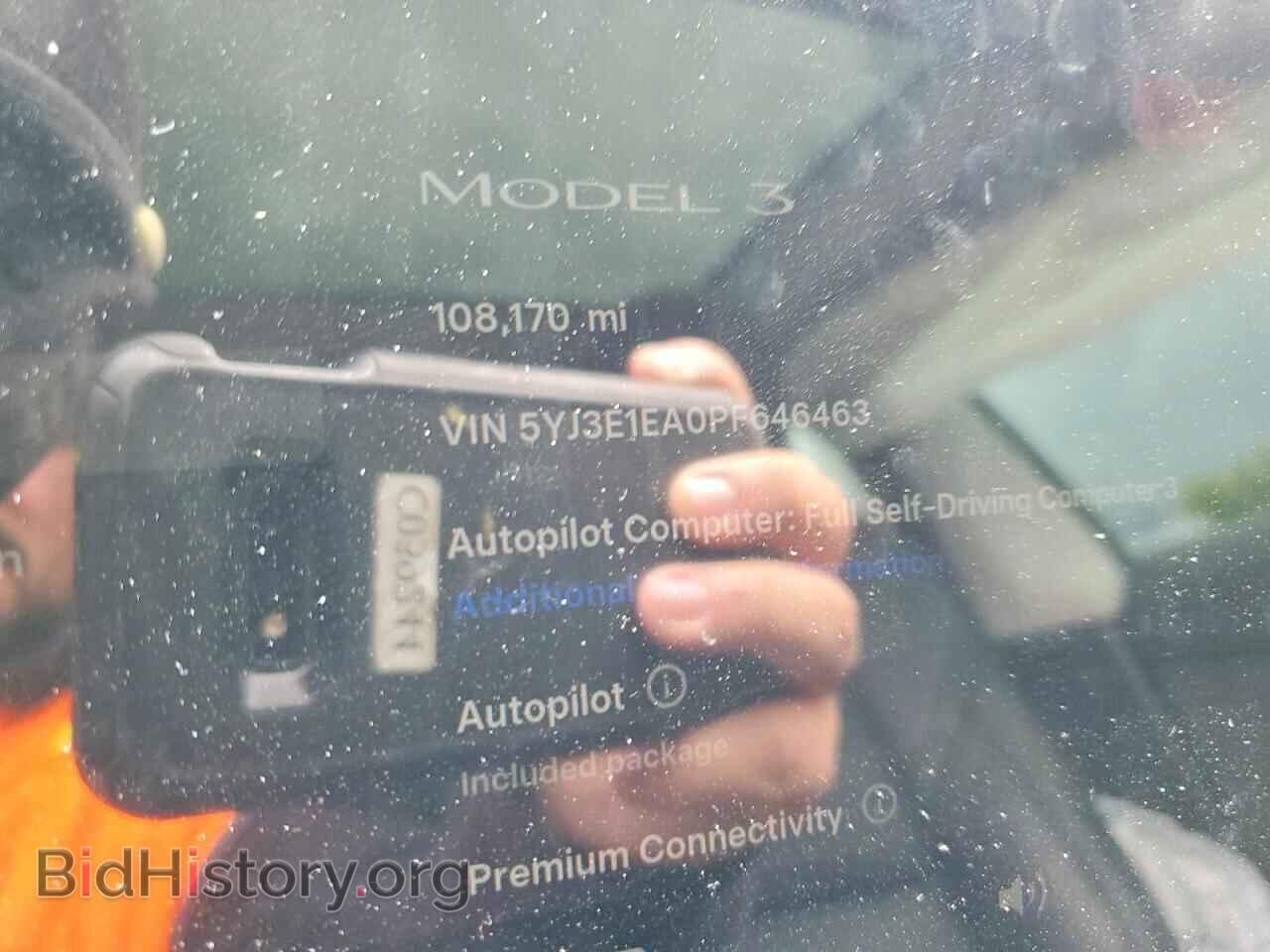 2023 TESLA MODEL 3 - VIN: 5YJ3E1EA0PF646463 - Photo 9