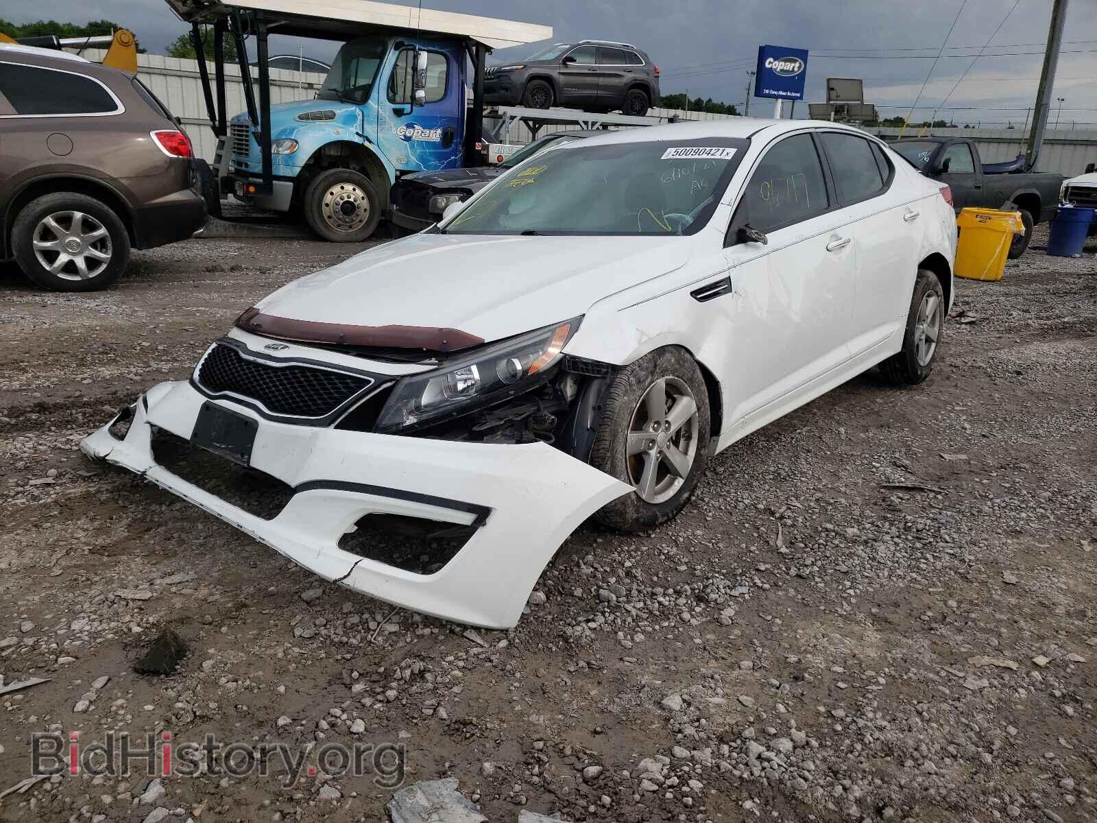 2015 KIA OPTIMA - VIN: 5XXGM4A70FG420774 - Фото 2