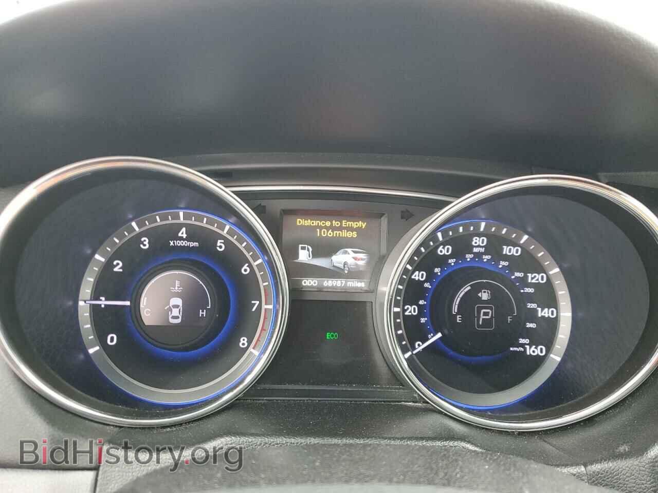 2014 HYUNDAI SONATA - VIN: 5NPEC4AC2EH882909 - Фото 9