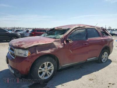 2013 Dodge DURANGO SXT, темно-бордовый — VIN 1C4RDHAG8DC608262, Copart