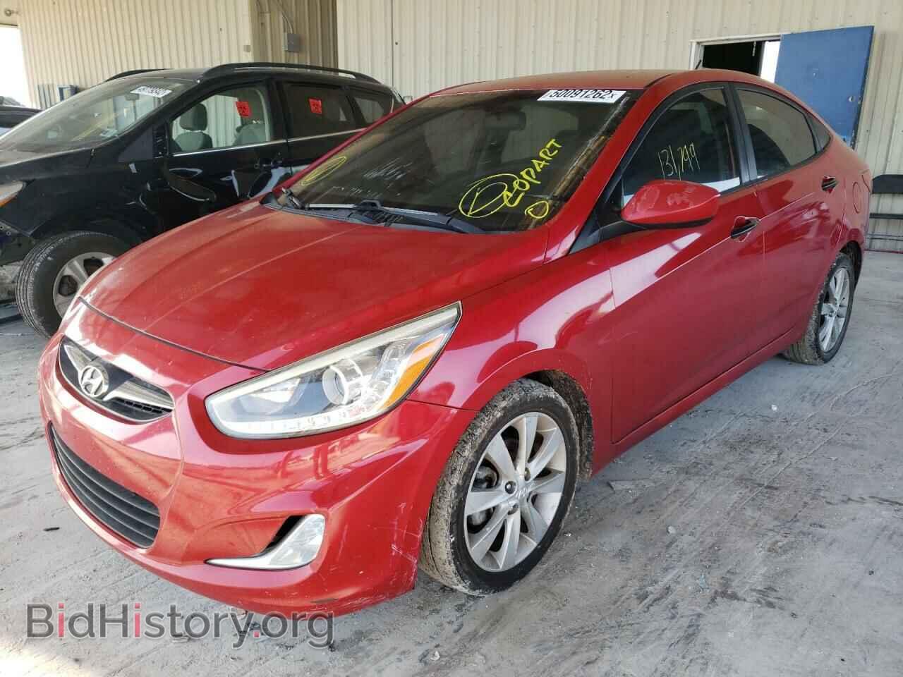 2014 HYUNDAI ACCENT - VIN: KMHCU4AE9EU770213 - Фото 2