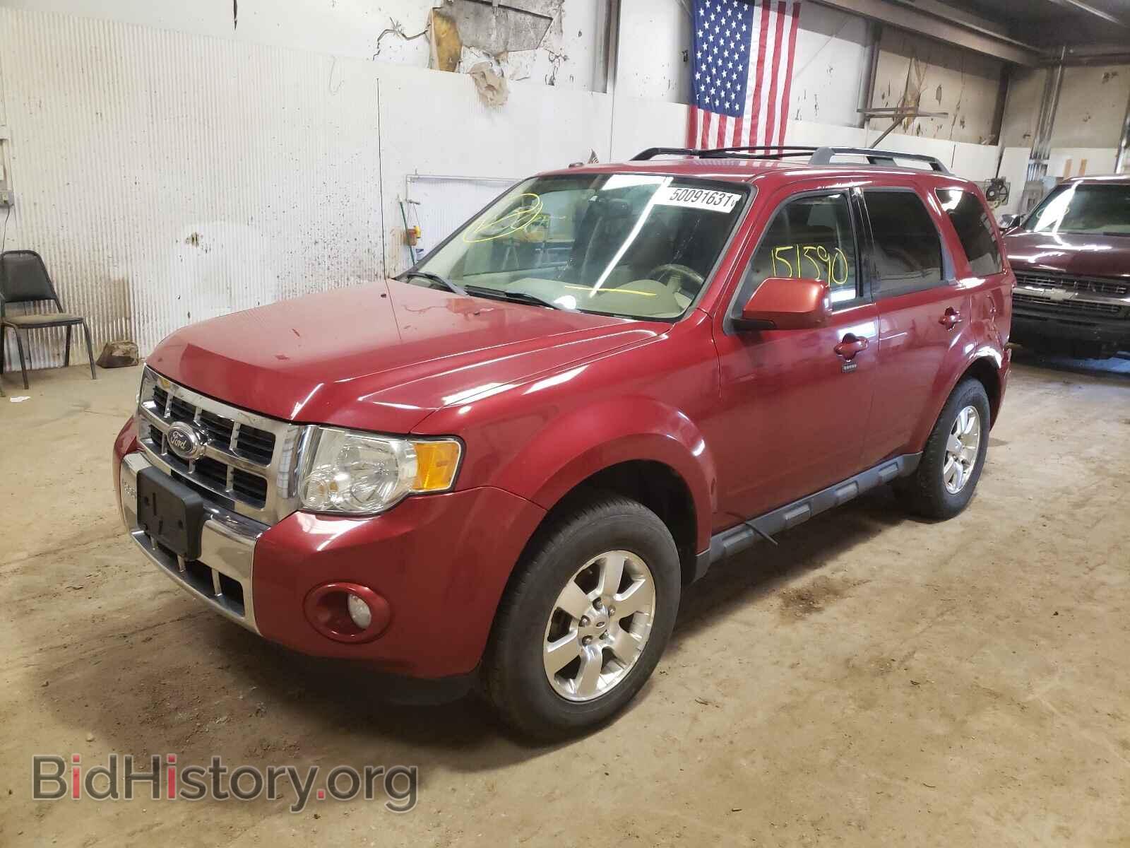 2011 FORD ESCAPE - VIN: 1FMCU9EG5BKC43351 - Фото 2