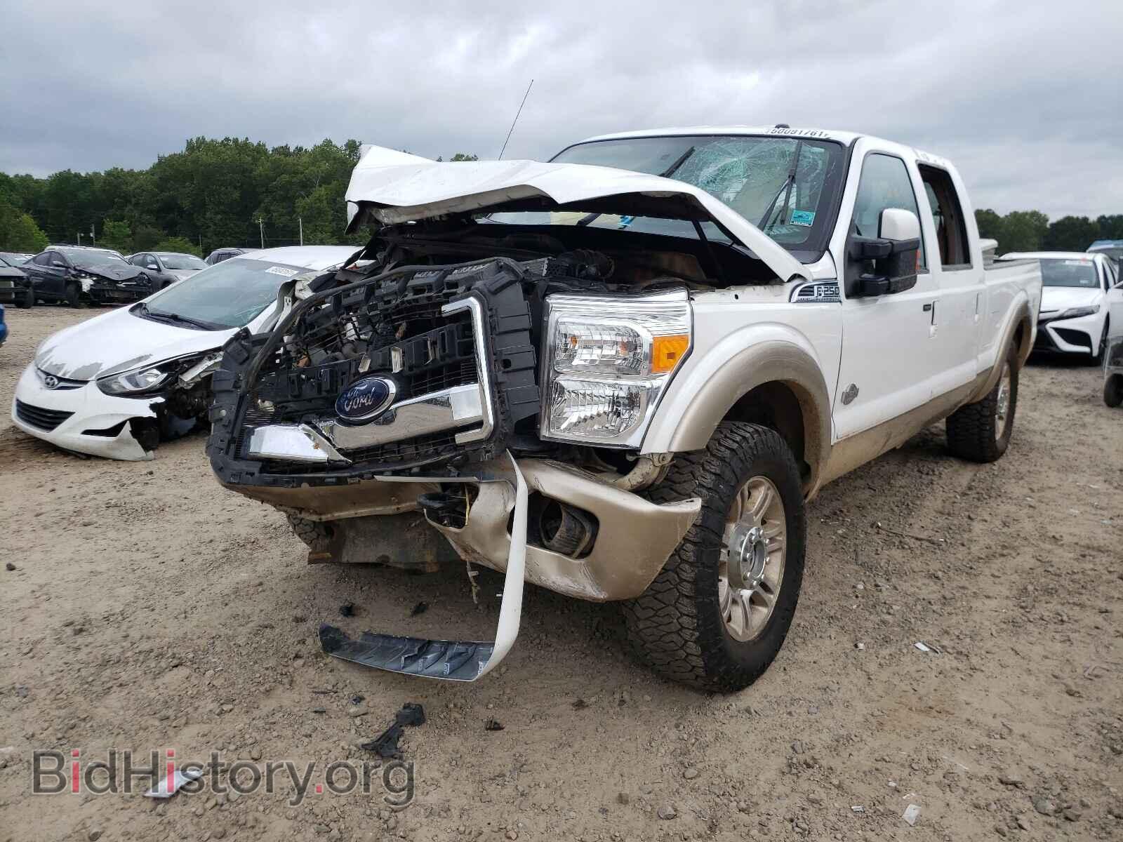 2012 FORD F250 - VIN: 1FT7W2BT4CEB13635 - Фото 2