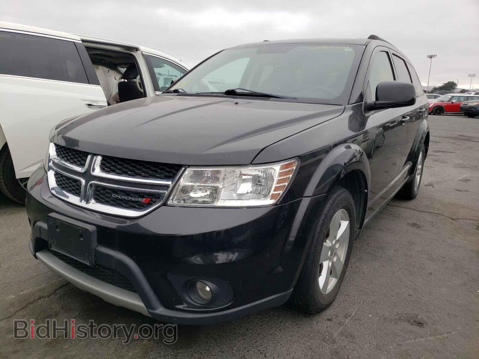 2012 DODGE JOURNEY - VIN: 3C4PDCBG8CT278067 - Фото 2