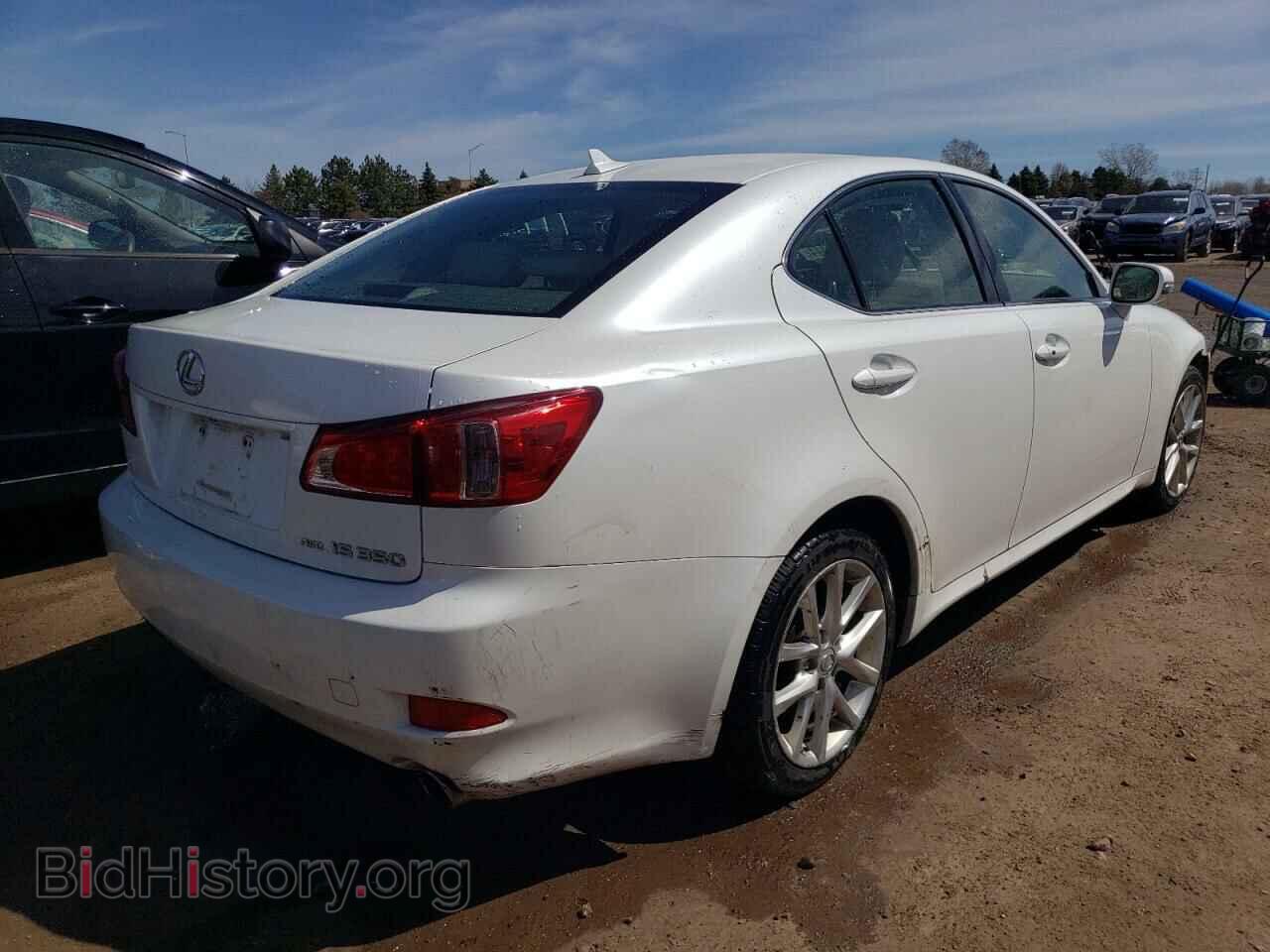 2011 LEXUS IS - VIN: JTHCE5C21B5001087 - Фото 3