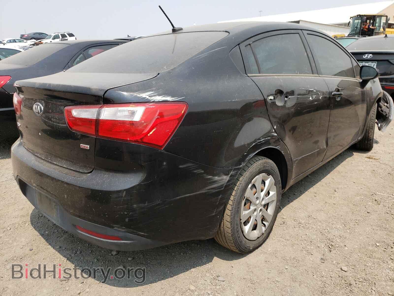 2013 KIA RIO - VIN: KNADM4A36D6252115 - Фото 4