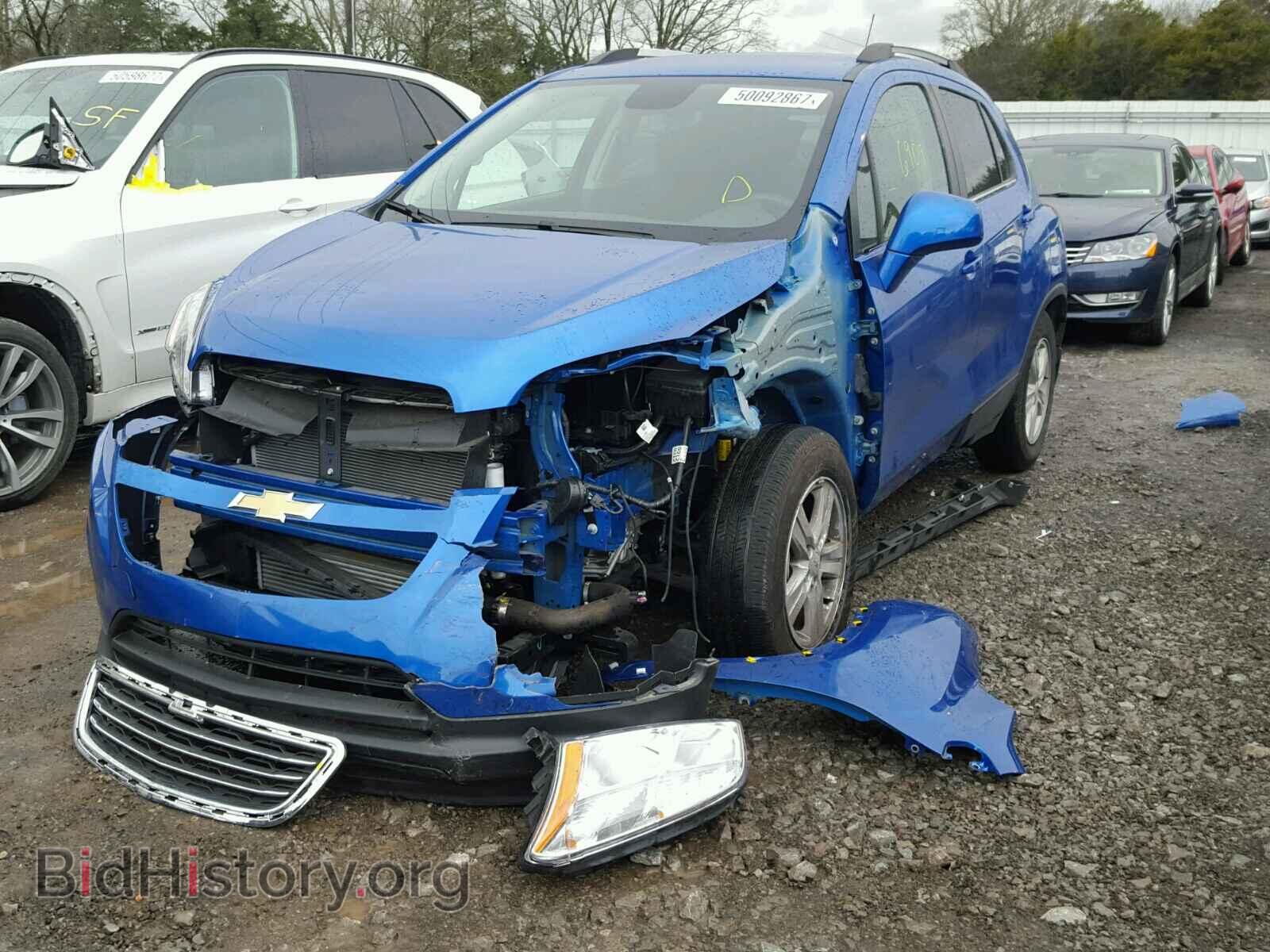 2015 CHEVROLET TRAX - VIN: KL7CJLSB5FB128822 - Фото 2