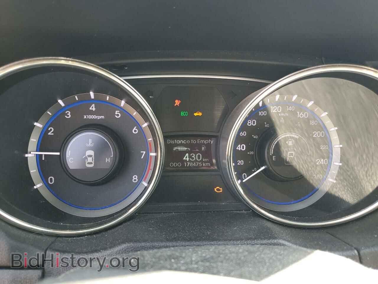 2012 HYUNDAI SONATA - VIN: 5NPEC4AC9CH419775 - Фото 9