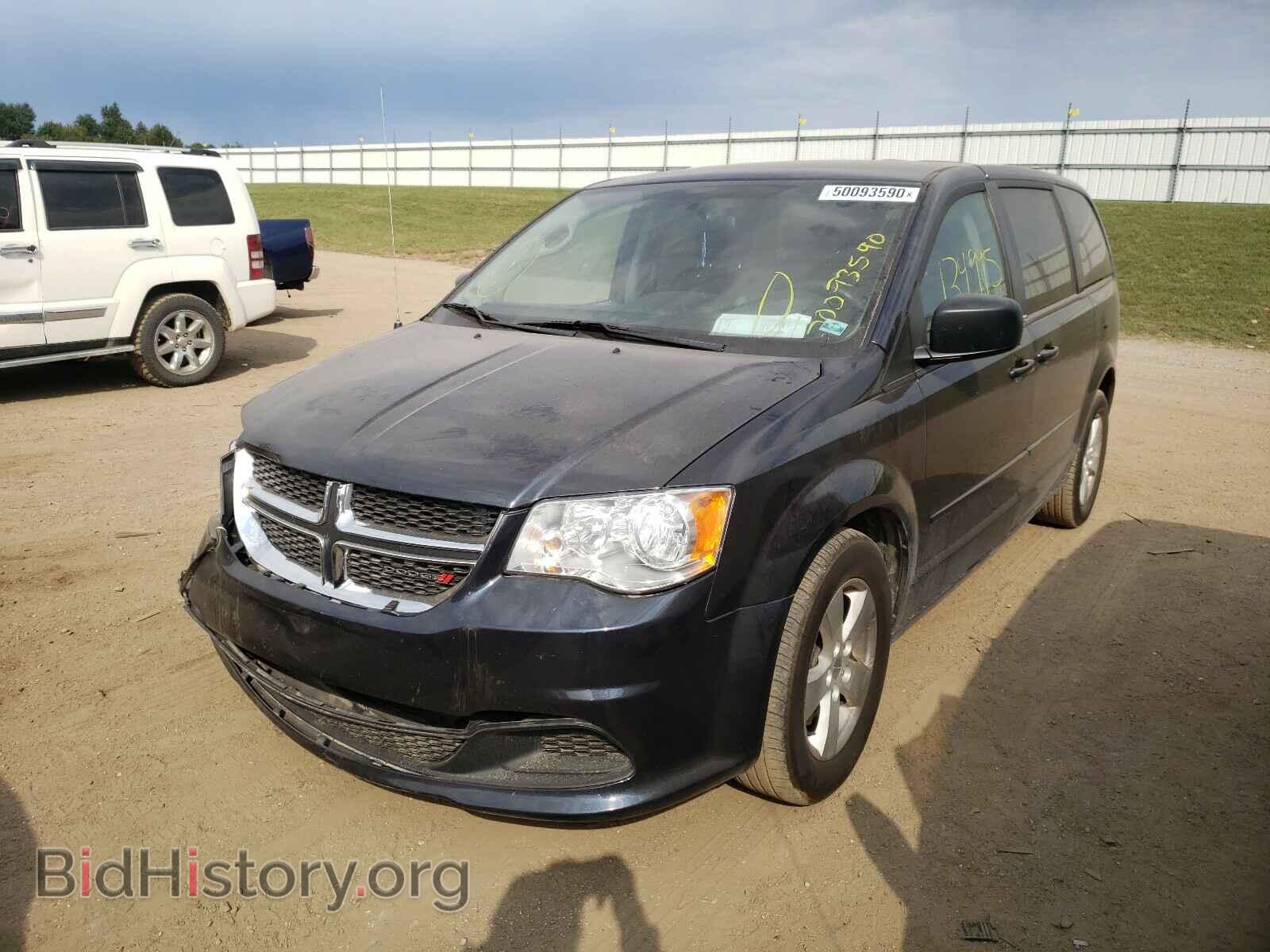 2013 DODGE CARAVAN - VIN: 2C4RDGBG9DR723162 - Фото 2