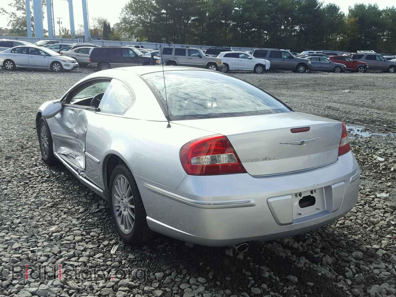 2003 CHRYSLER SEBRING - VIN: 4C3AG52H43E082535 - Фото 3