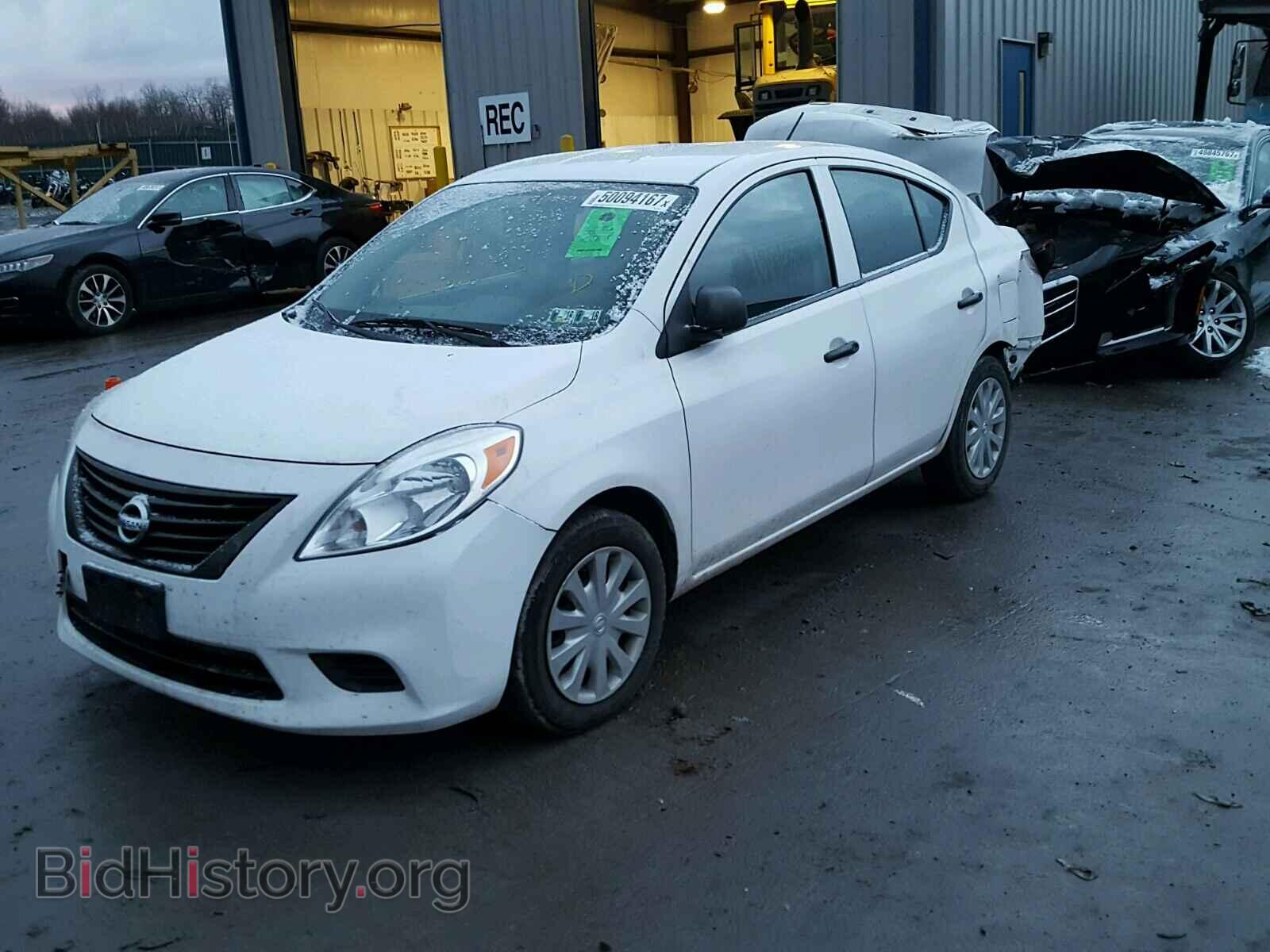 2012 NISSAN VERSA - VIN: 3N1CN7AP1CL807611 - Фото 2