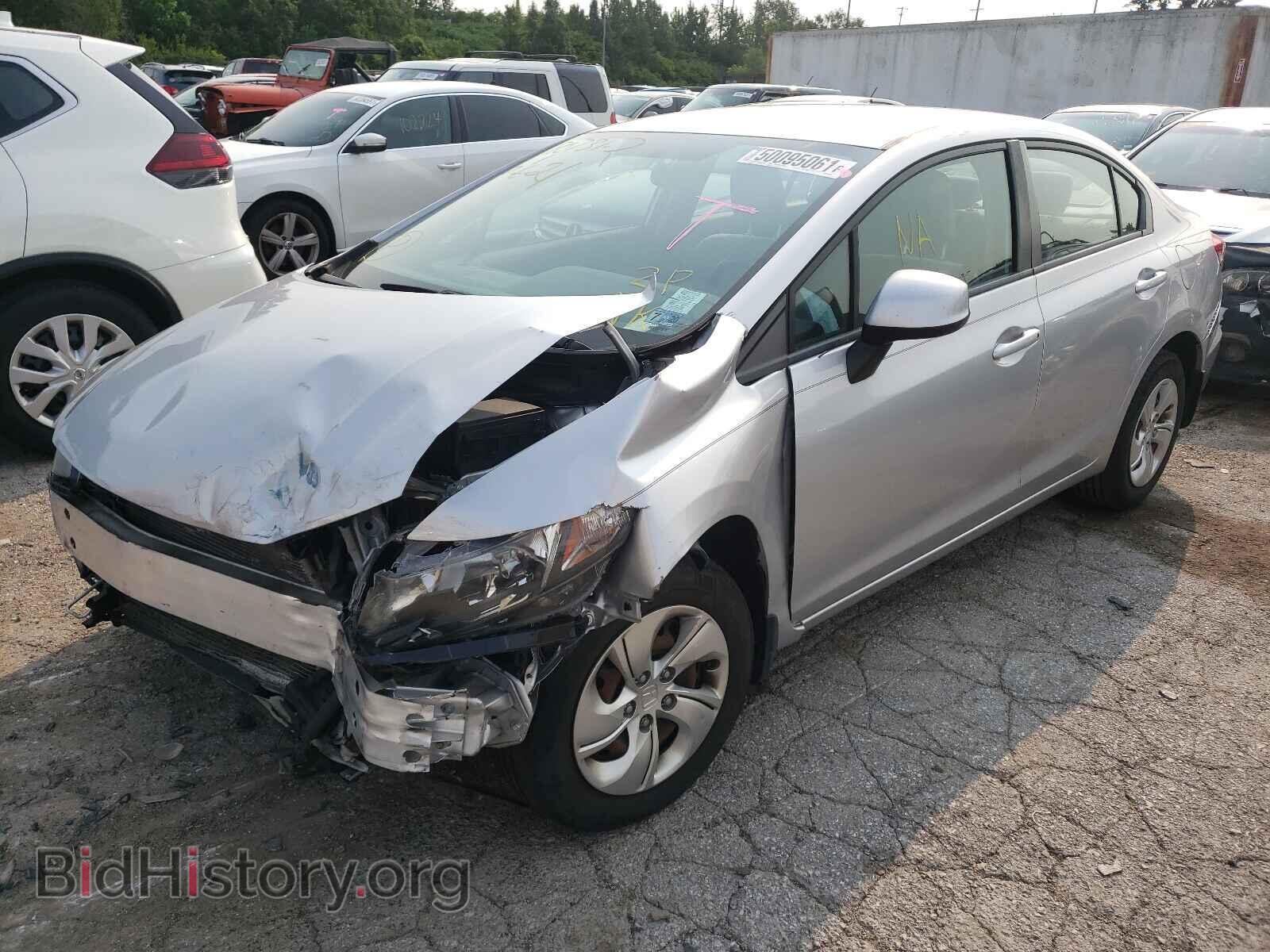 2013 HONDA CIVIC - VIN: 19XFB2F51DE041690 - Фото 2