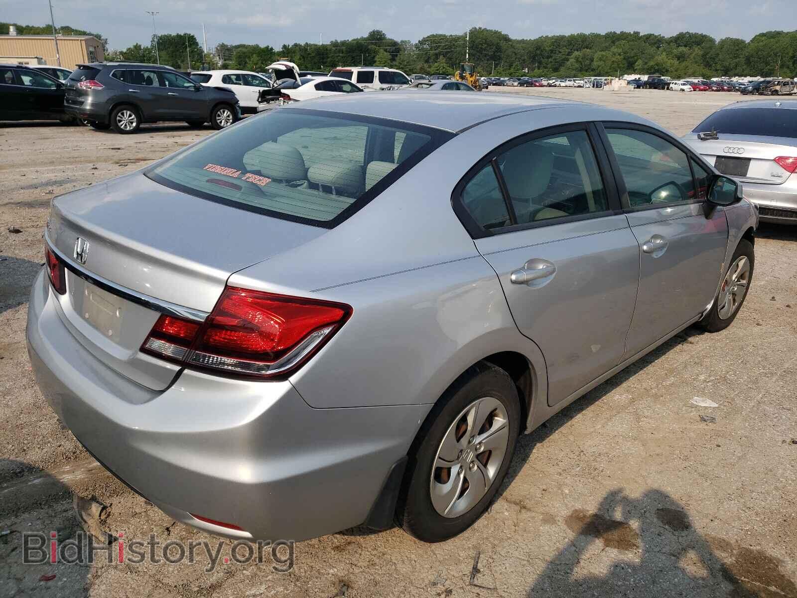 2013 HONDA CIVIC - VIN: 19XFB2F51DE041690 - Фото 4