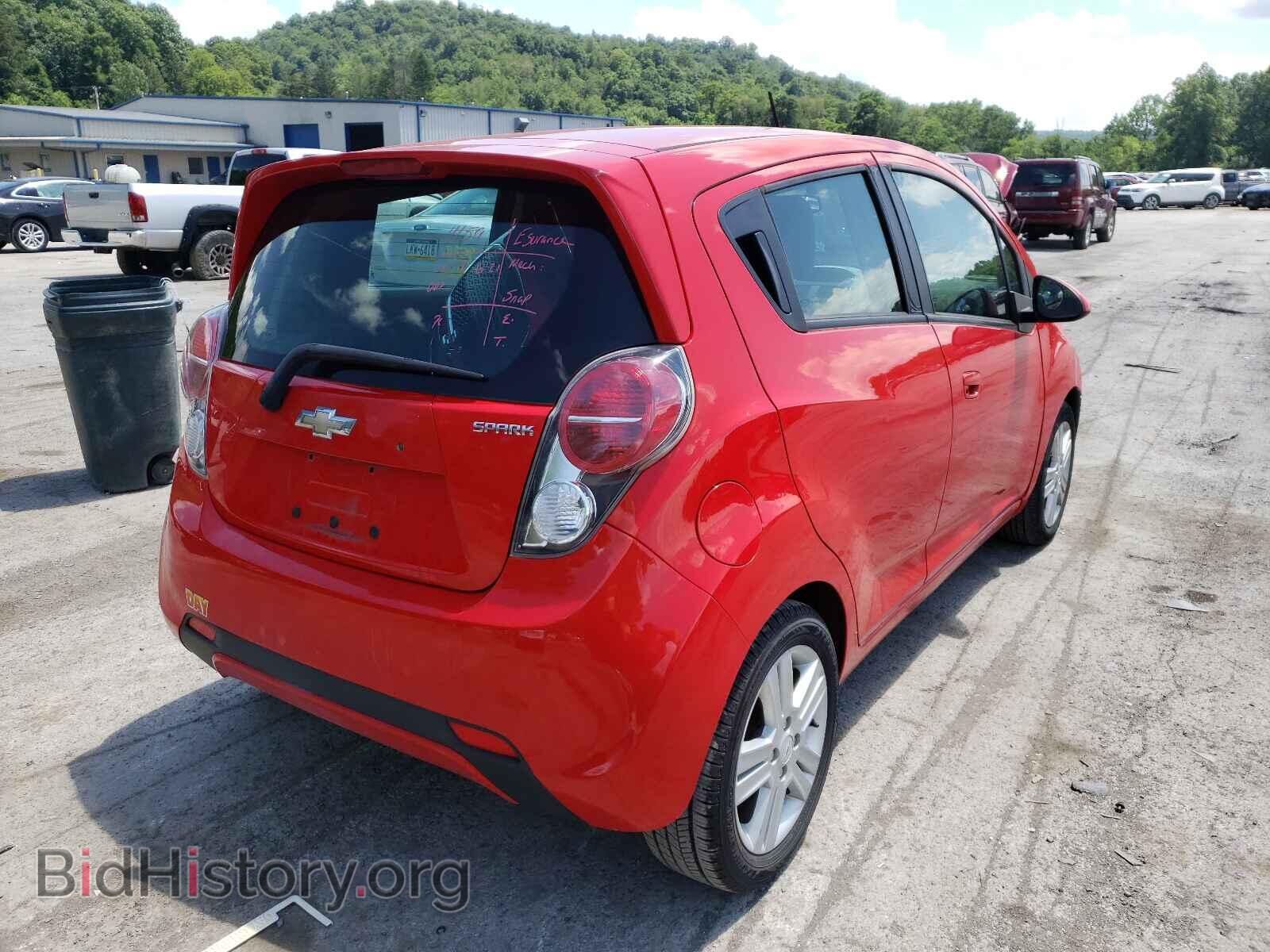 2014 CHEVROLET SPARK - VIN: KL8CD6S9XEC511262 - Фото 4
