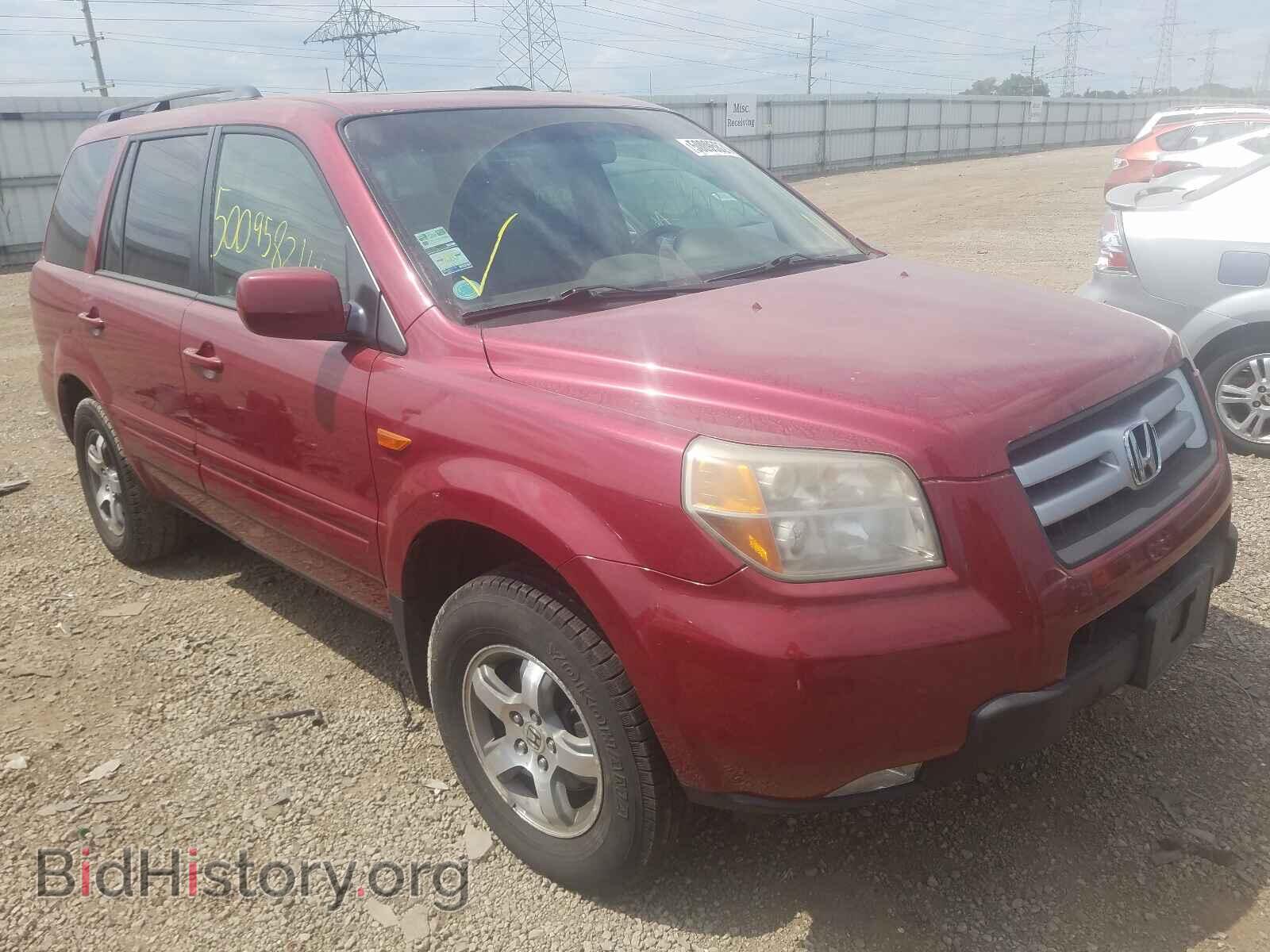 Photo 5FNYF28586B005633 - HONDA PILOT 2006