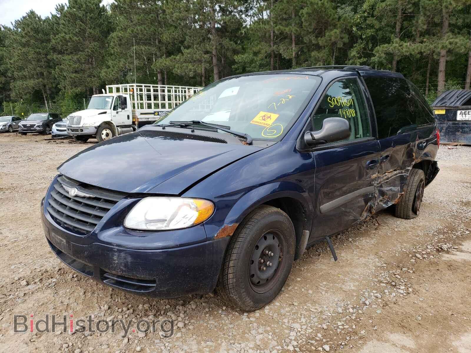 2006 CHRYSLER MINIVAN - VIN: 1A4GP45R26B733182 - Фото 2