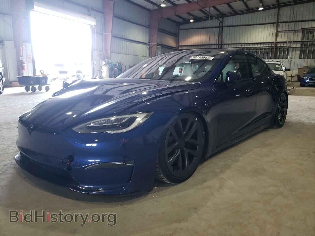 Photo 5YJSA1E68MF454447 - TESLA MODEL S 2021