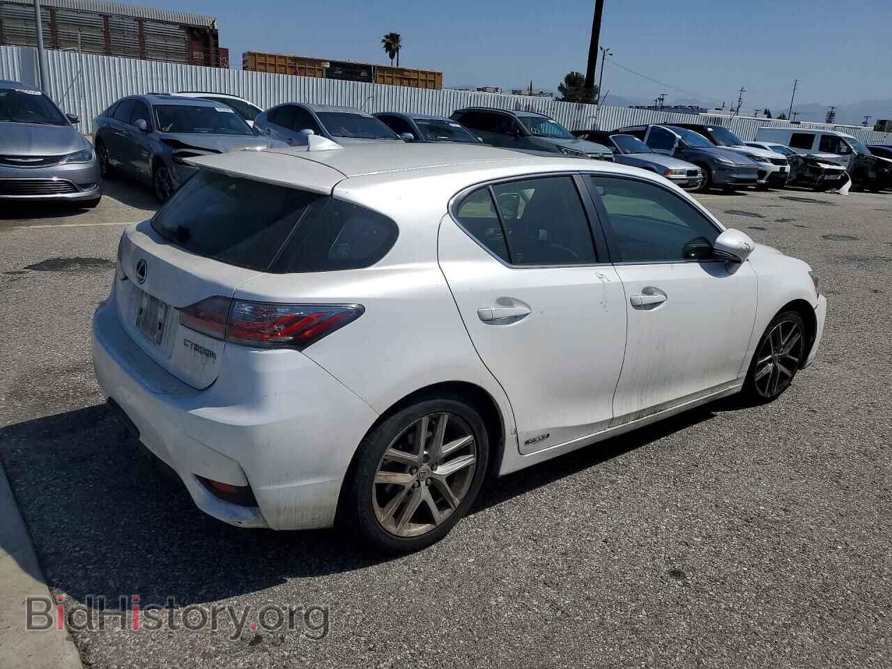 2016 LEXUS CT 200 - VIN: JTHKD5BH3G2270110 - Фото 3