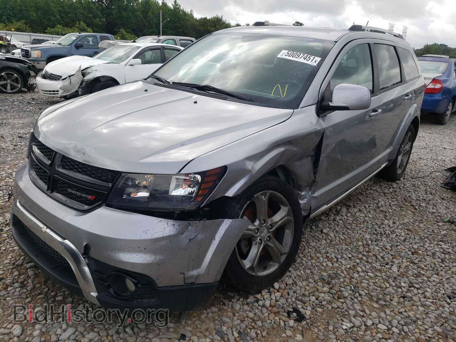 2017 DODGE JOURNEY - VIN: 3C4PDCGG3HT625952 - Фото 2
