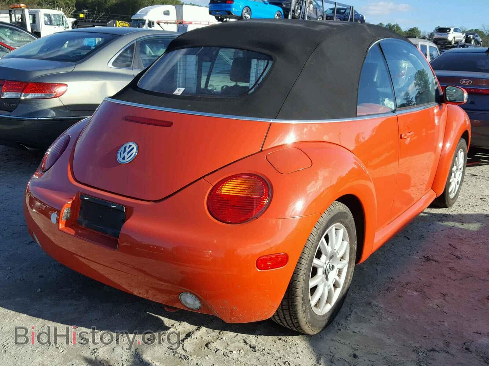 2004 VOLKSWAGEN BEETLE - VIN: 3VWCM21Y24M310703 - Фото 4