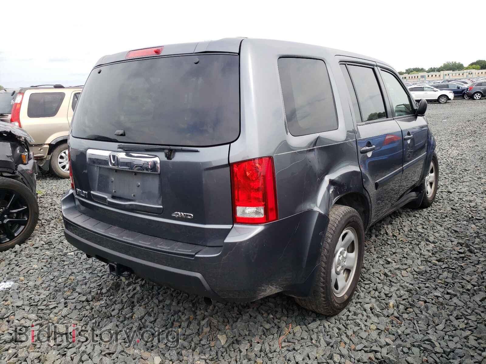 2011 HONDA PILOT - VIN: 5FNYF4H24BB097366 - Фото 4