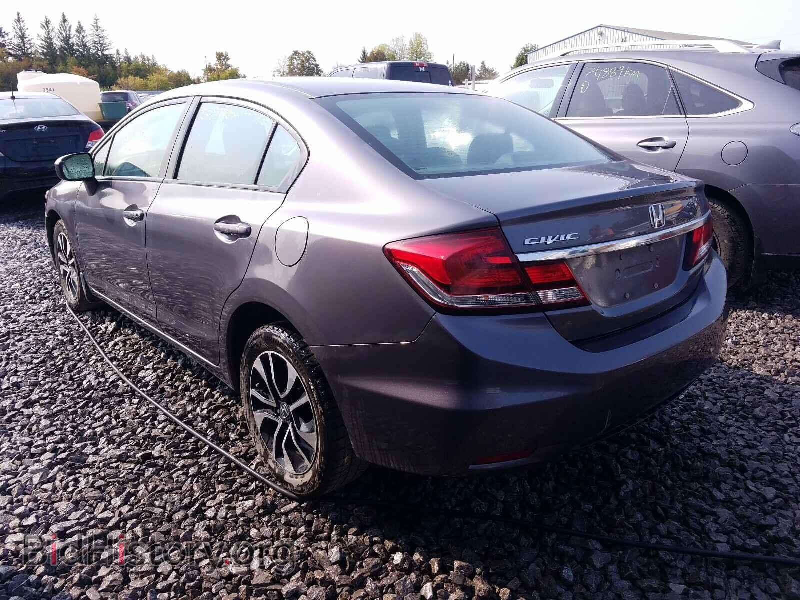 2014 HONDA CIVIC - VIN: 2HGFB2F57EH034055 - Фото 3