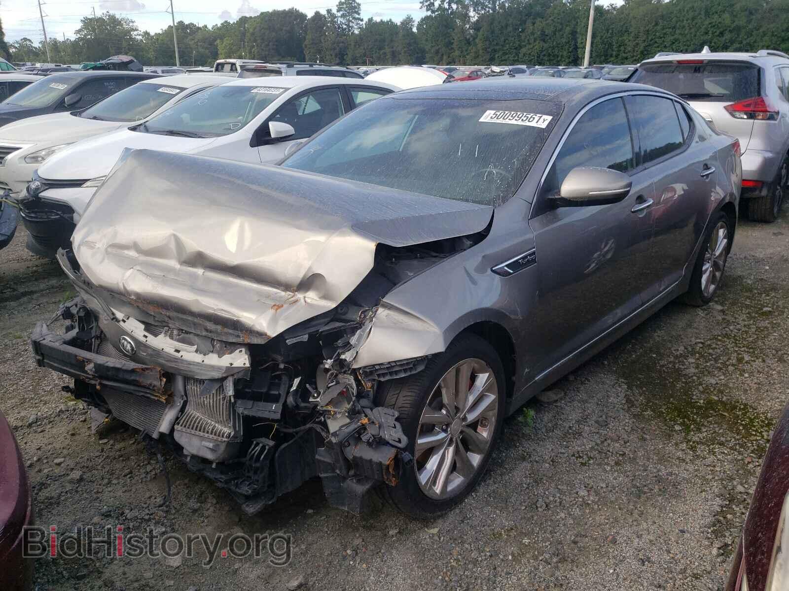 2015 KIA OPTIMA - VIN: 5XXGR4A60FG458952 - Фото 2