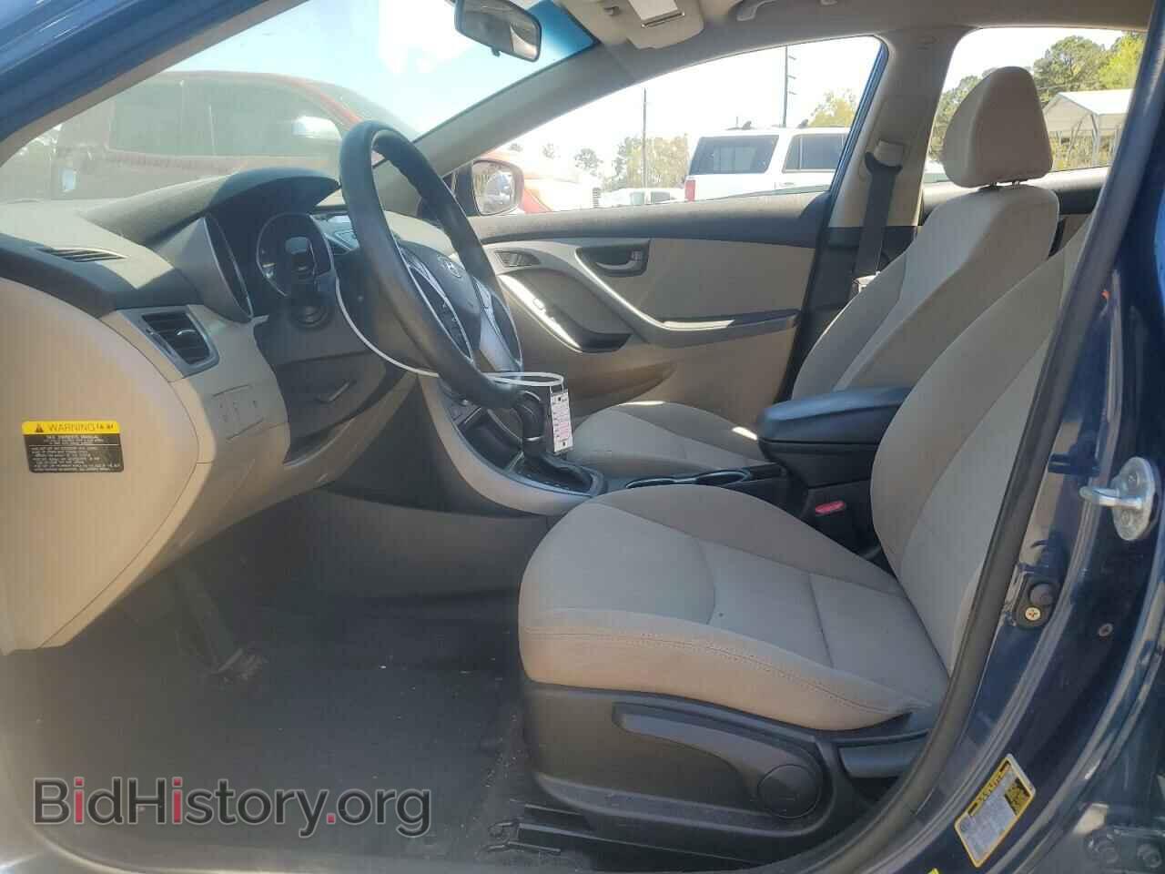 2014 HYUNDAI ELANTRA - VIN: KMHDH4AE8EU111659 - Фото 7