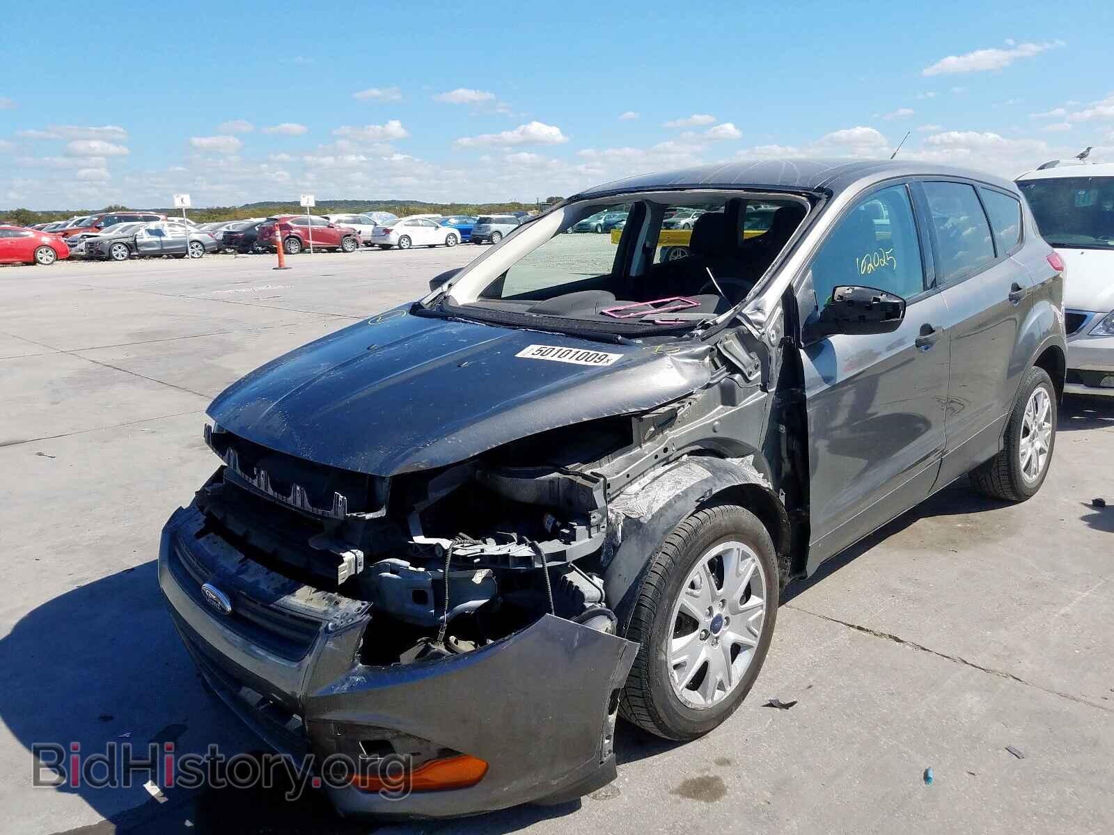 2014 FORD ESCAPE S - VIN: 1FMCU0F79EUD37185 - Фото 2