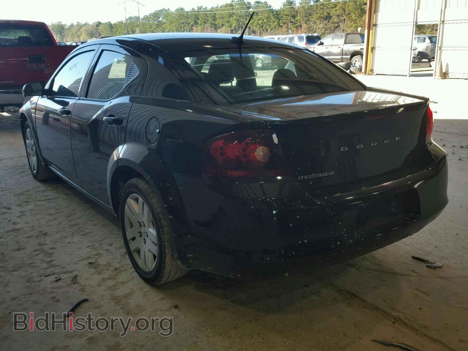 2014 DODGE AVENGER - VIN: 1C3CDZAB2EN200270 - Фото 3