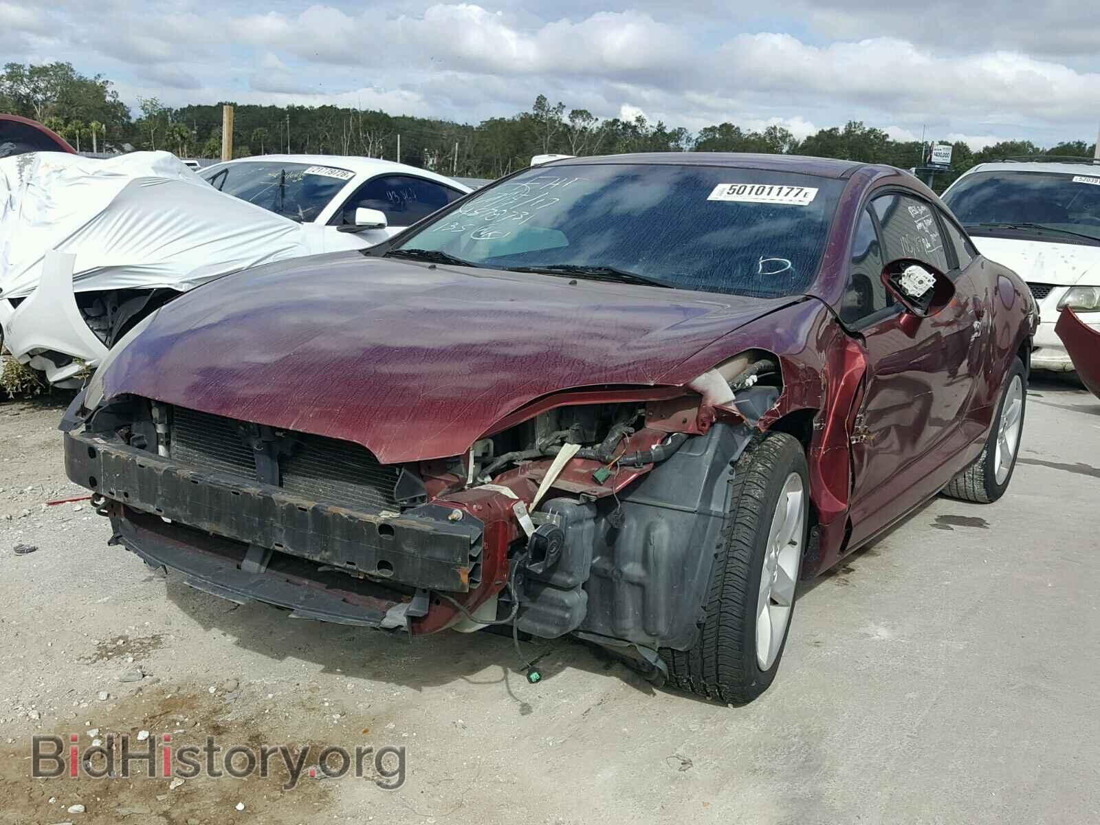 2007 MITSUBISHI ECLIPSE - VIN: 4A3AK24F27E014212 - Photo 2
