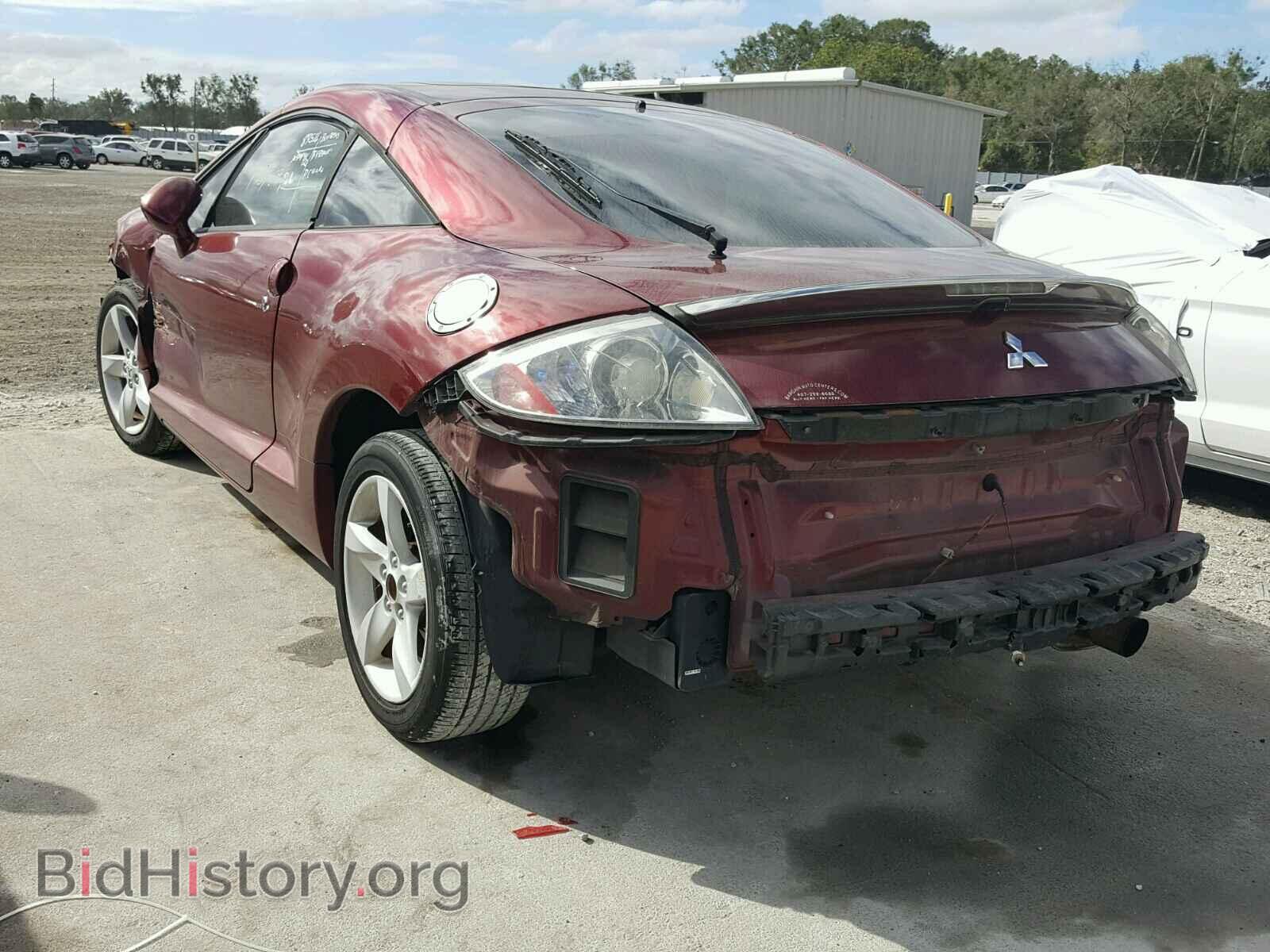 2007 MITSUBISHI ECLIPSE - VIN: 4A3AK24F27E014212 - Photo 3