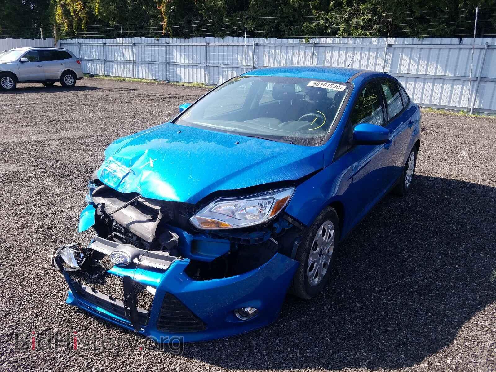 2012 FORD FOCUS - VIN: 1FAHP3F2XCL398481 - Фото 2