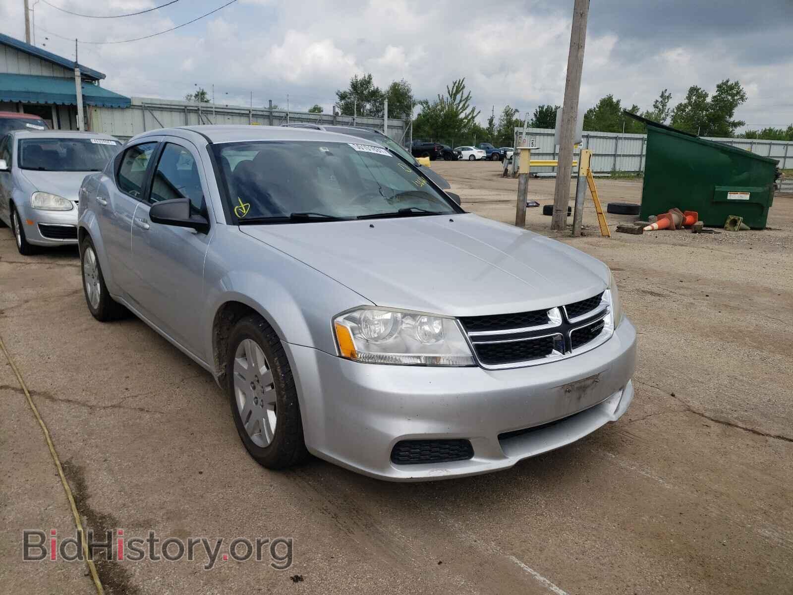 Photo 1C3CDZAB2CN136664 - DODGE AVENGER 2012