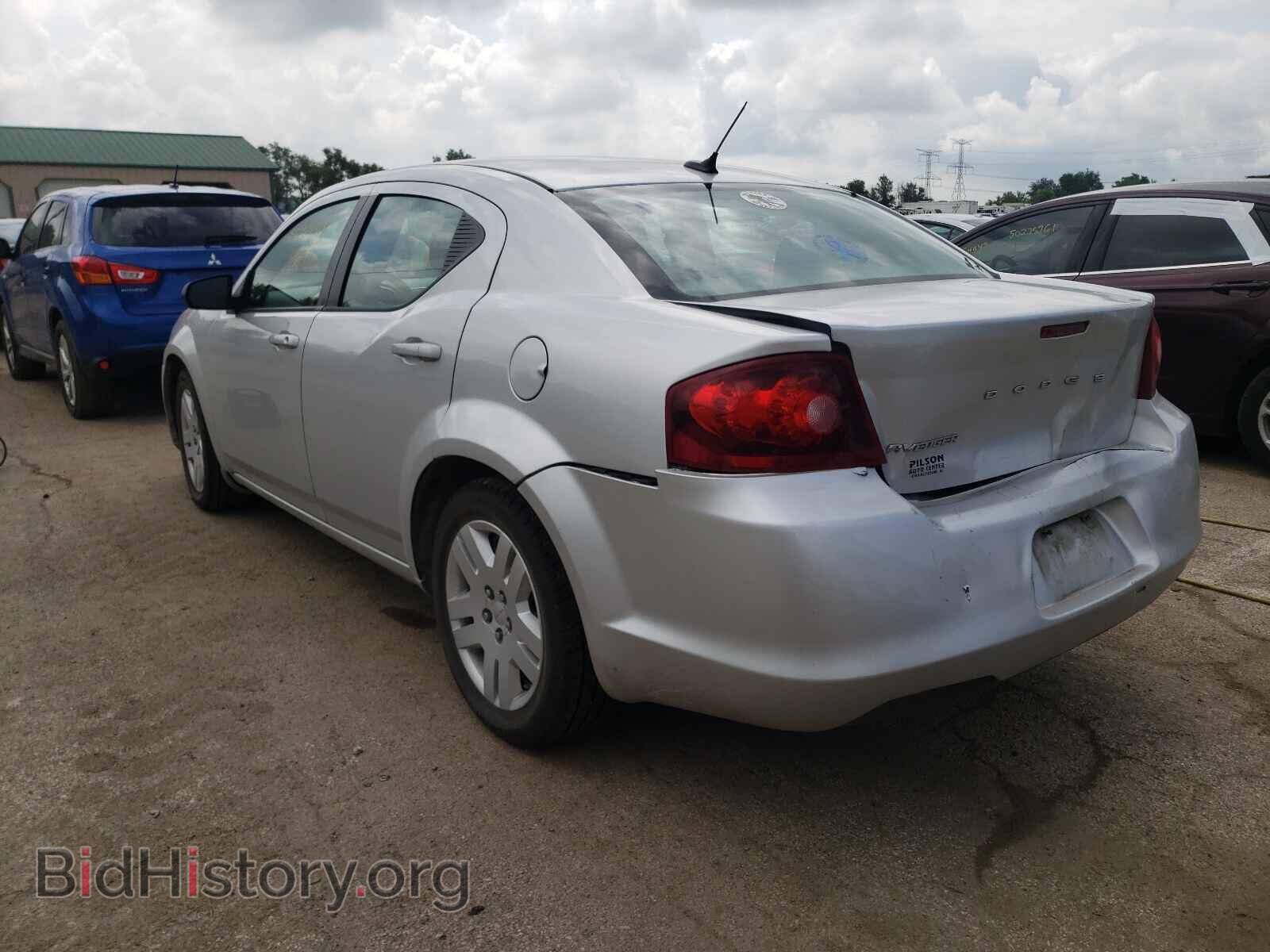 2012 DODGE AVENGER - VIN: 1C3CDZAB2CN136664 - Фото 3