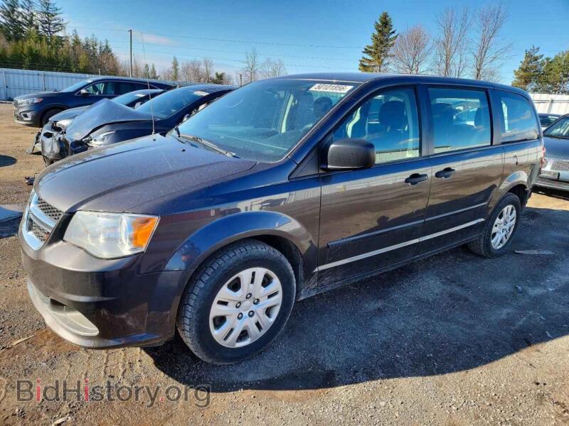 2015 Dodge CARAVAN SE (VIN 2C4RDGBG9FR722869) — photo 1 of 14, Copart, damage: rear end