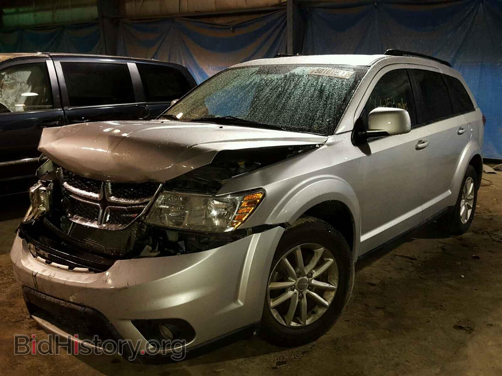 2013 DODGE JOURNEY - VIN: 3C4PDCBG3DT570887 - Фото 2