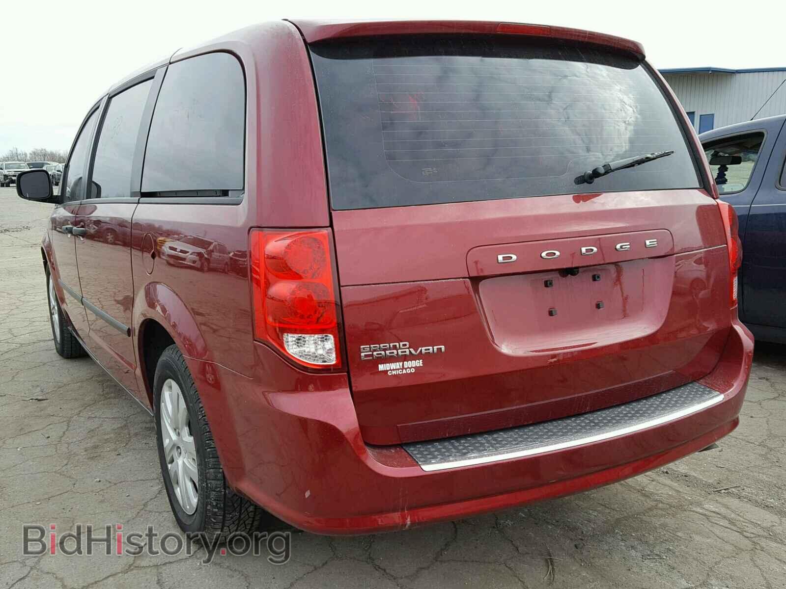 2016 DODGE CARAVAN - VIN: 2C4RDGBG1GR169622 - Фото 3