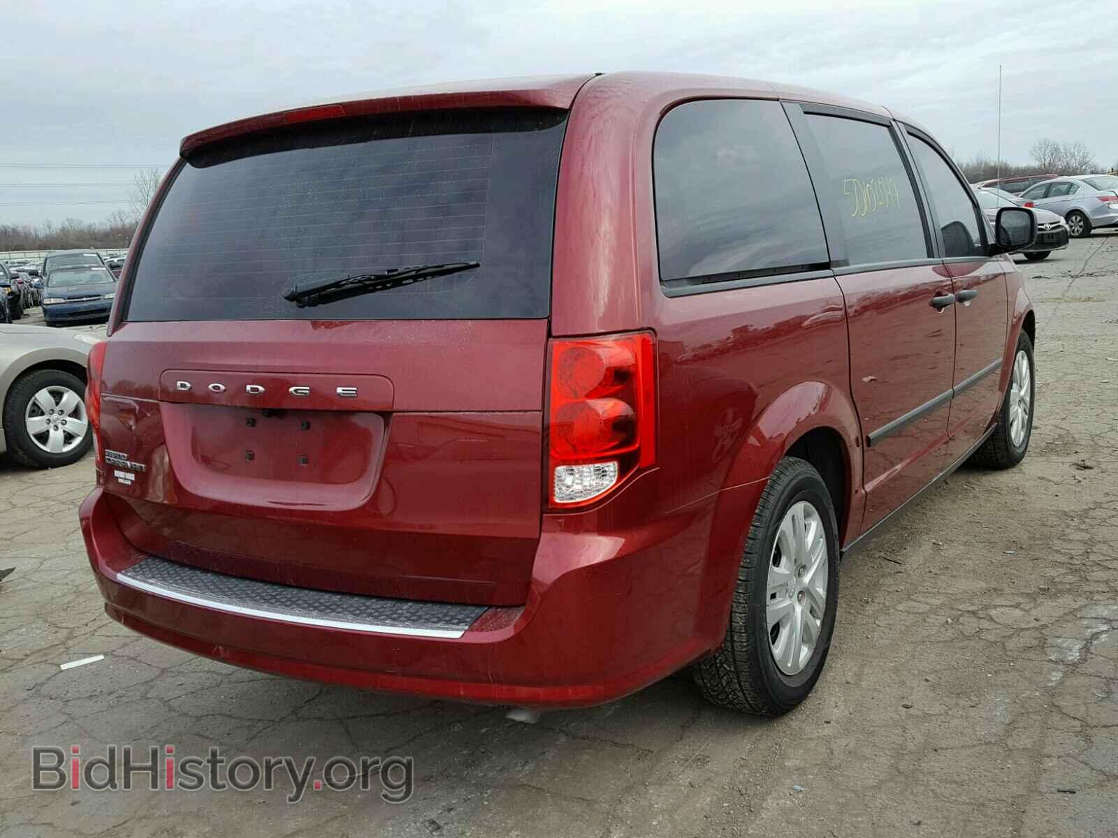 2016 DODGE CARAVAN - VIN: 2C4RDGBG1GR169622 - Фото 4
