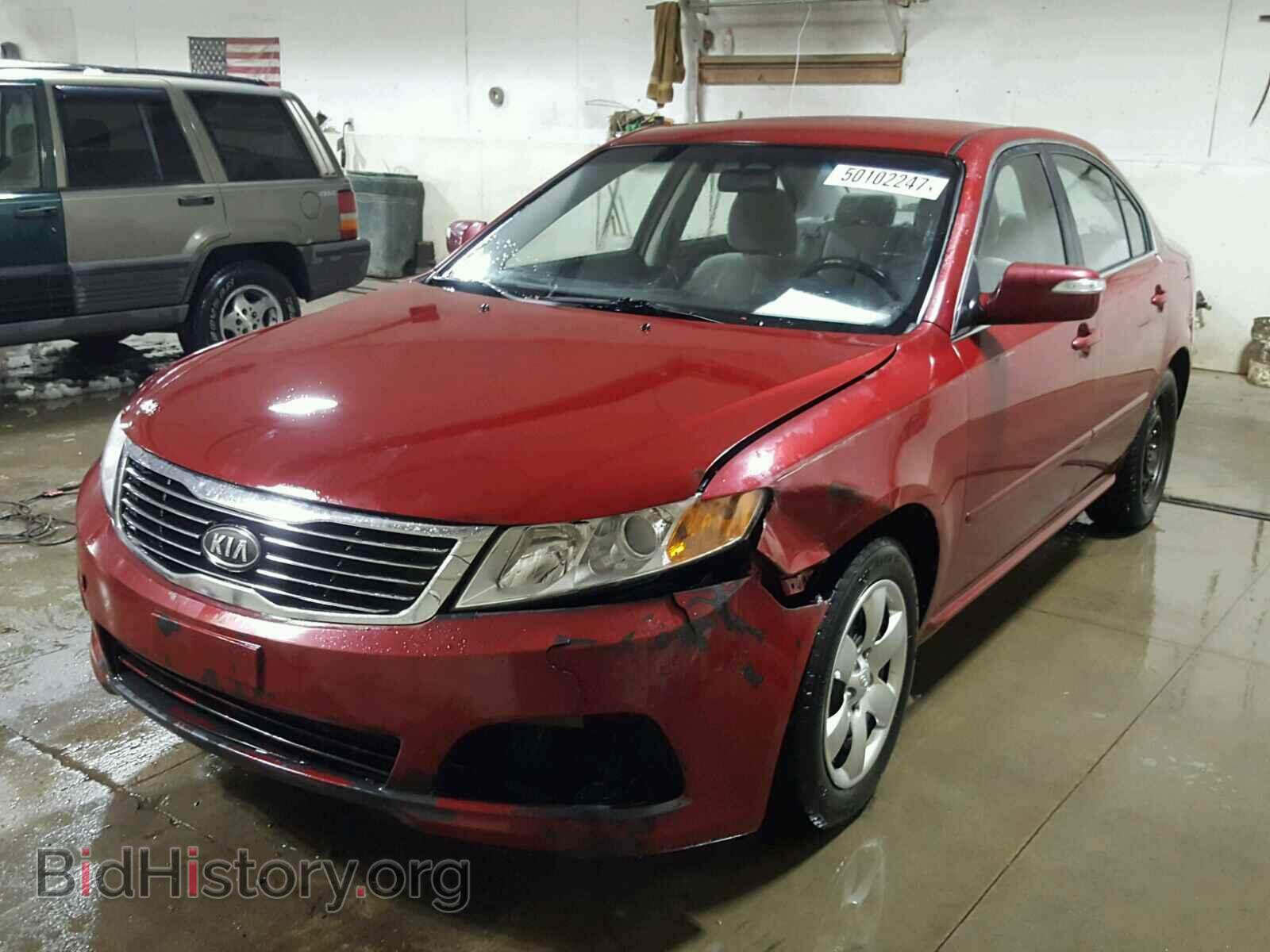 2009 KIA OPTIMA - VIN: KNAGE228495352994 - Фото 2