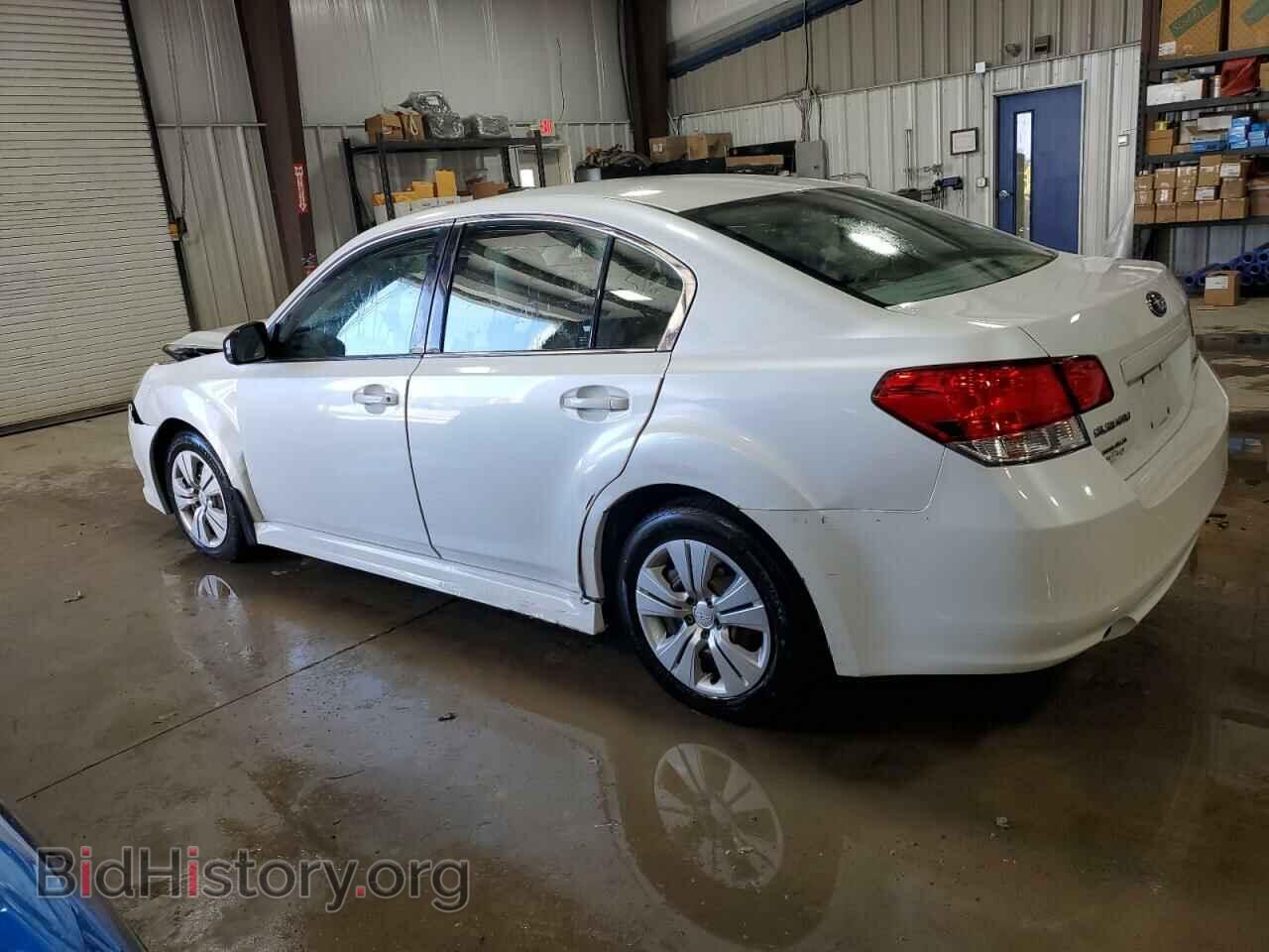 2012 SUBARU LEGACY - VIN: 4S3BMBA66C3010708 - Photo 2
