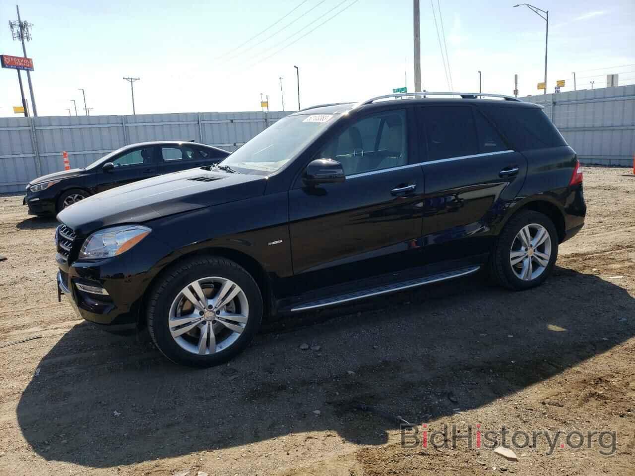 Photo 4JGDA5HB1CA038770 - MERCEDES-BENZ M-CLASS 2012