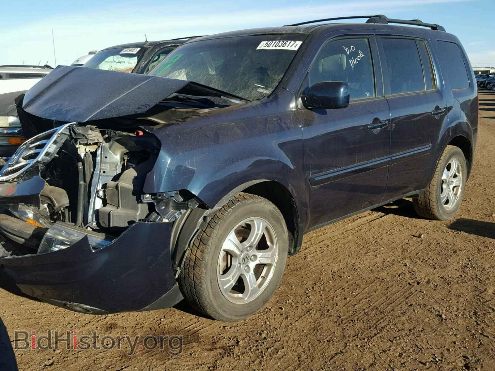 2012 HONDA PILOT - VIN: 5FNYF4H69CB077943 - Фото 2