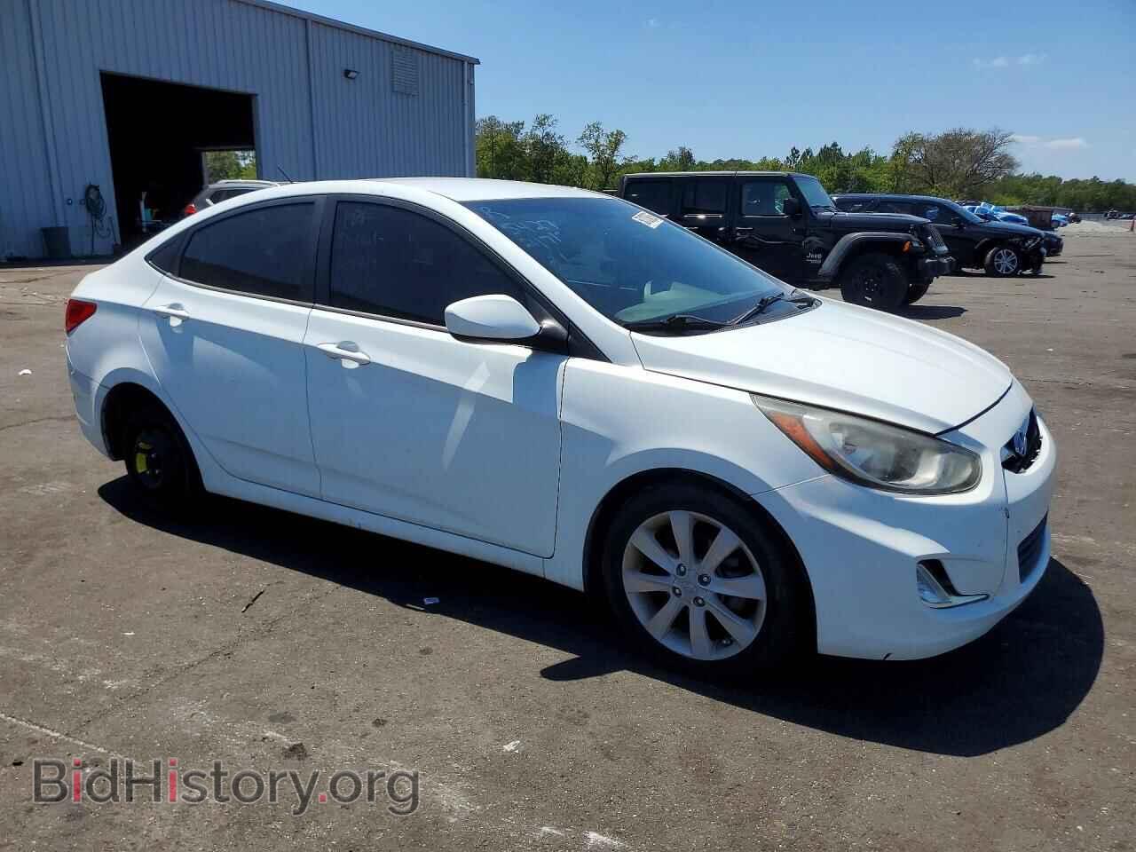 2013 HYUNDAI ACCENT - VIN: KMHCU4AE0DU284288 - Фото 4